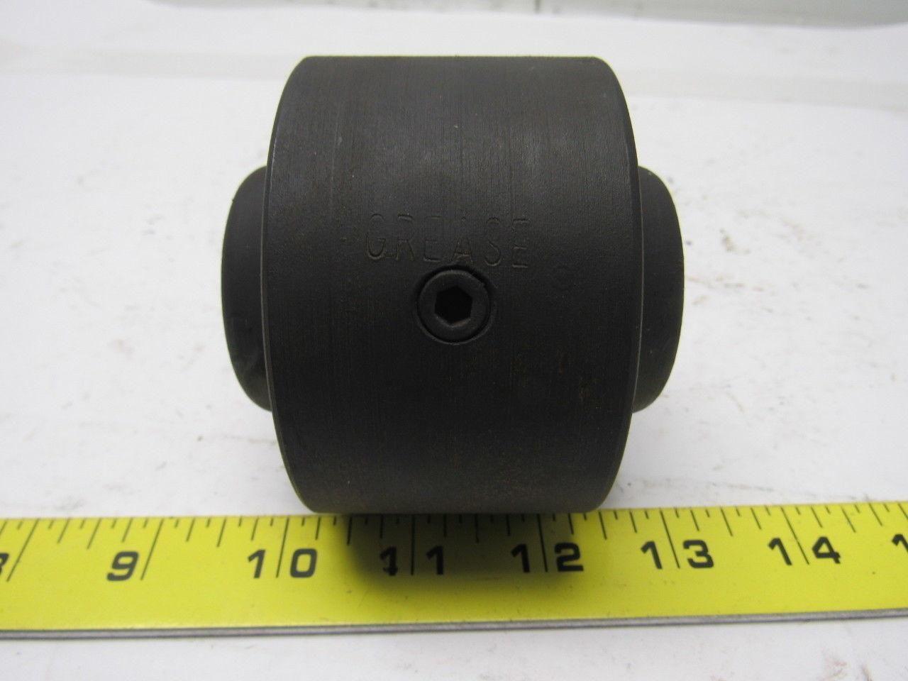 Sier-Bath Model 7/8 Continuous Sleeve Flexible Gear Coupling 1-1/4" Bore Used