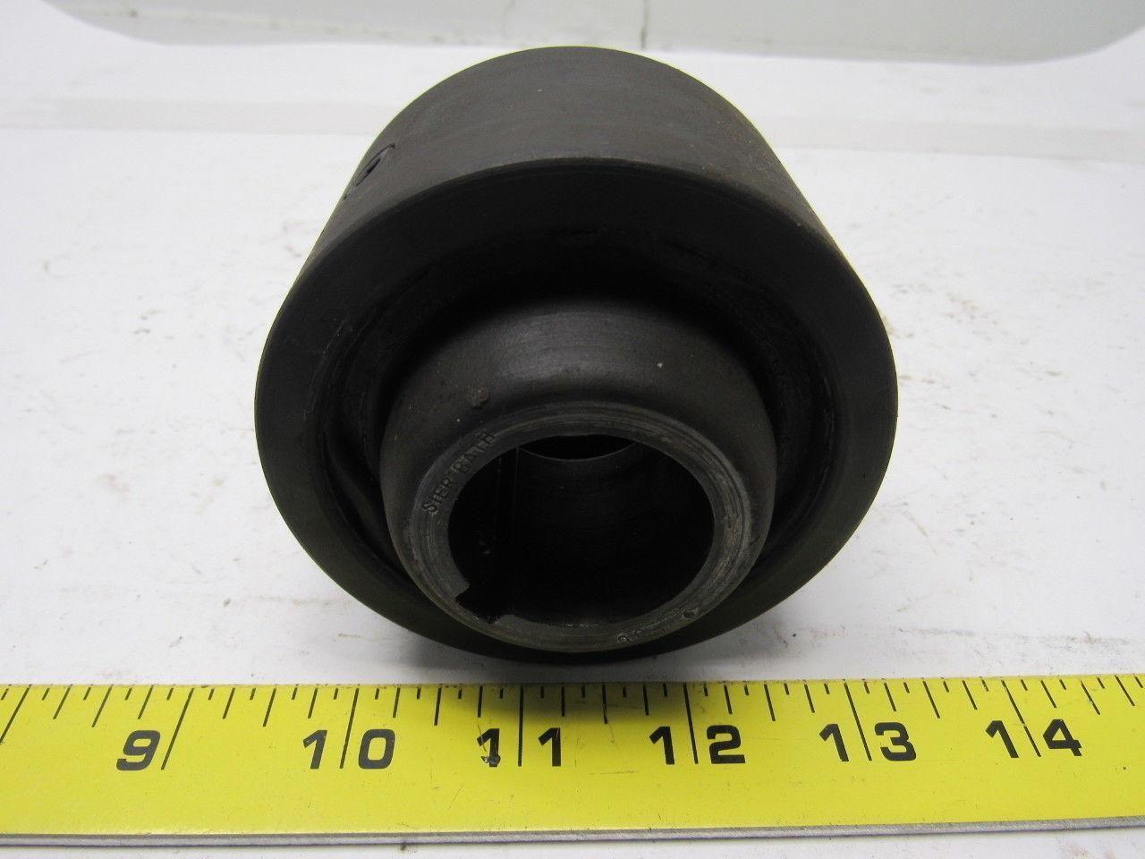 Sier-Bath Model 7/8 Continuous Sleeve Flexible Gear Coupling 1-1/4" Bore Used
