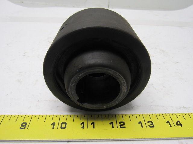Sier-Bath Model 7/8 Continuous Sleeve Flexible Gear Coupling 1-1/4" Bore Used