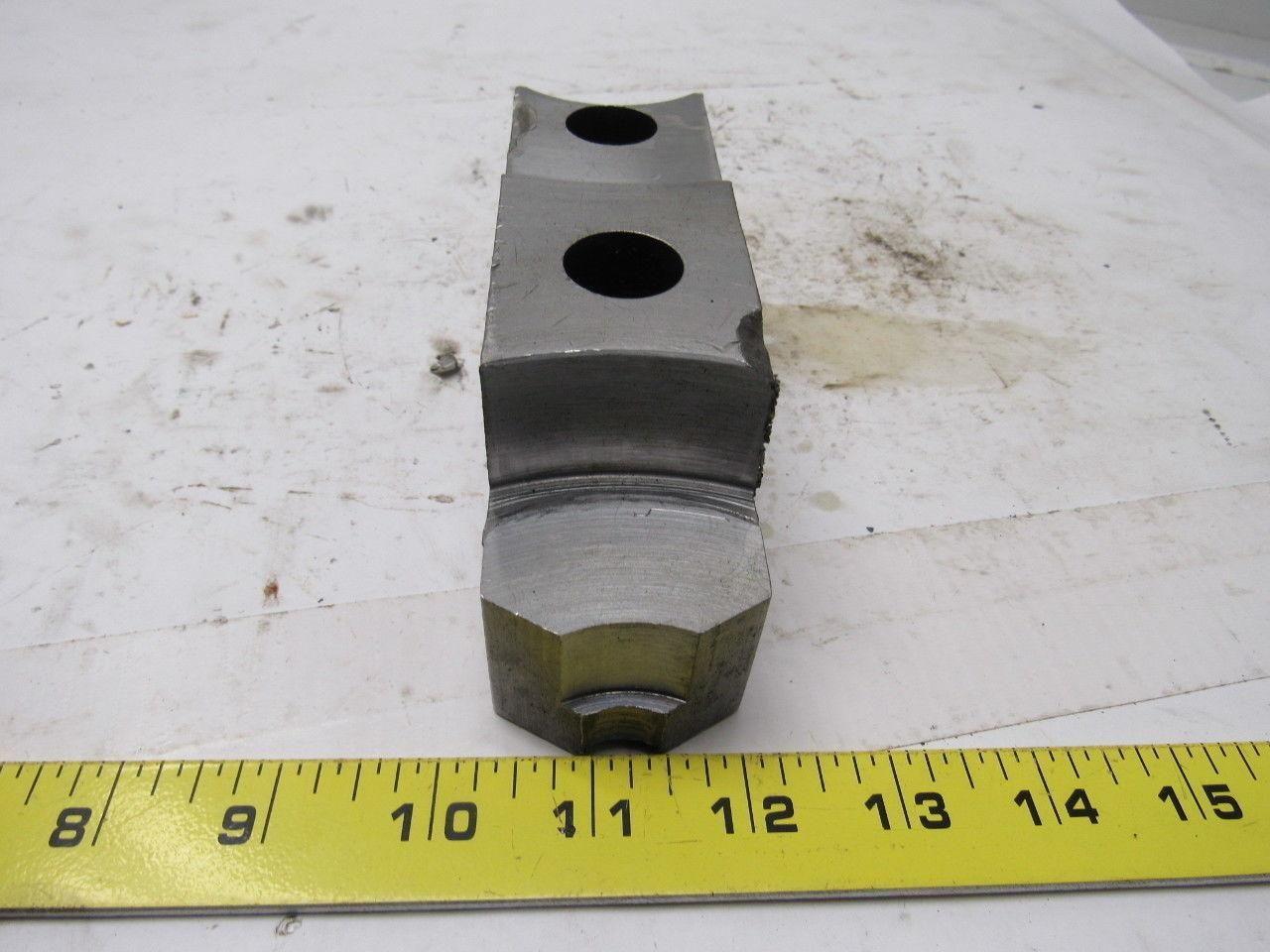 Cushman 05-201466 Lathe Chuck Top Jaws Pointed 5-5/8" X 2-1/2" X 1-3/4" Lot Of 3
