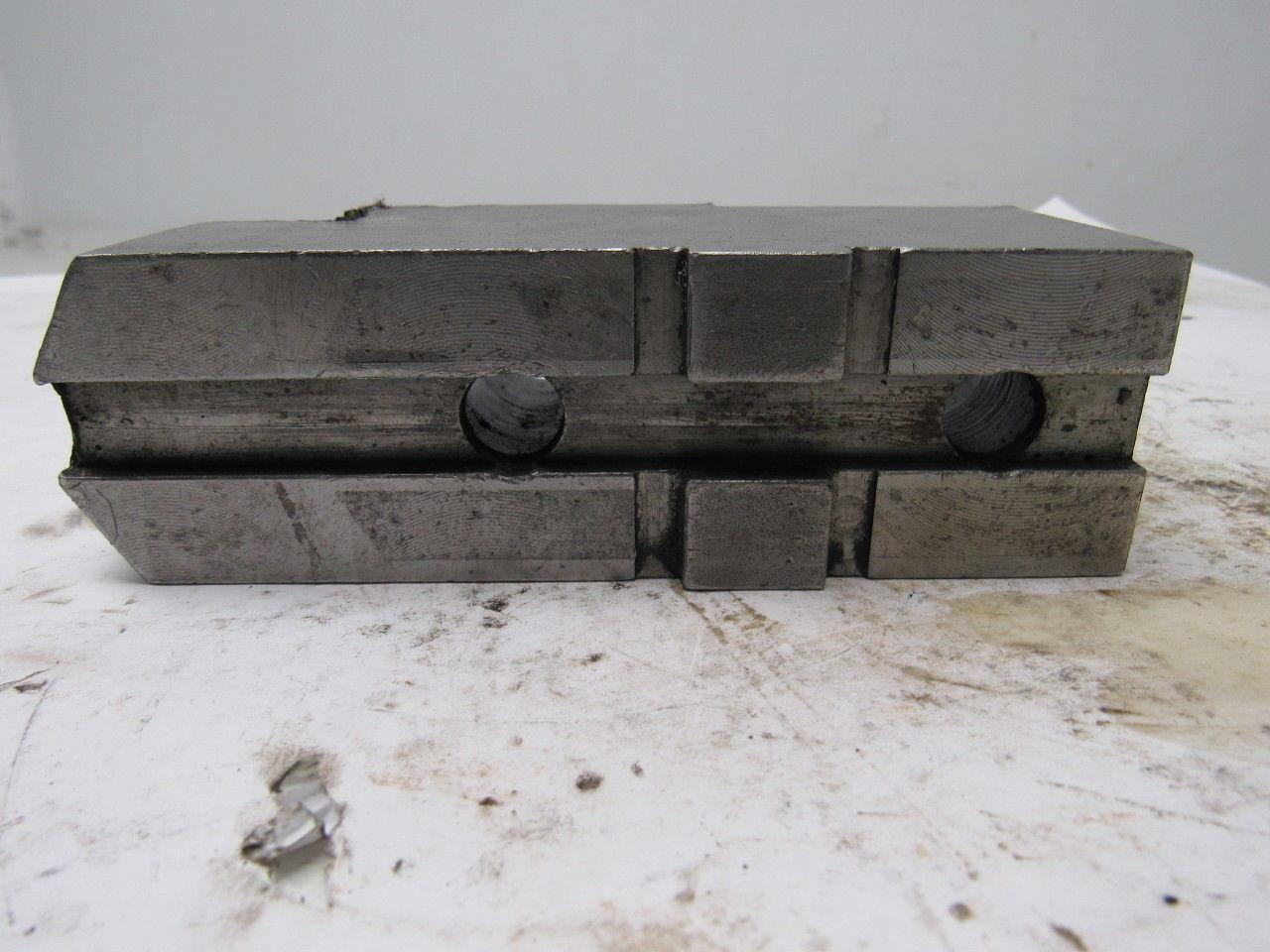 Cushman 05-201466 Lathe Chuck Top Jaws Pointed 5-5/8" X 2-1/2" X 1-3/4" Lot Of 3