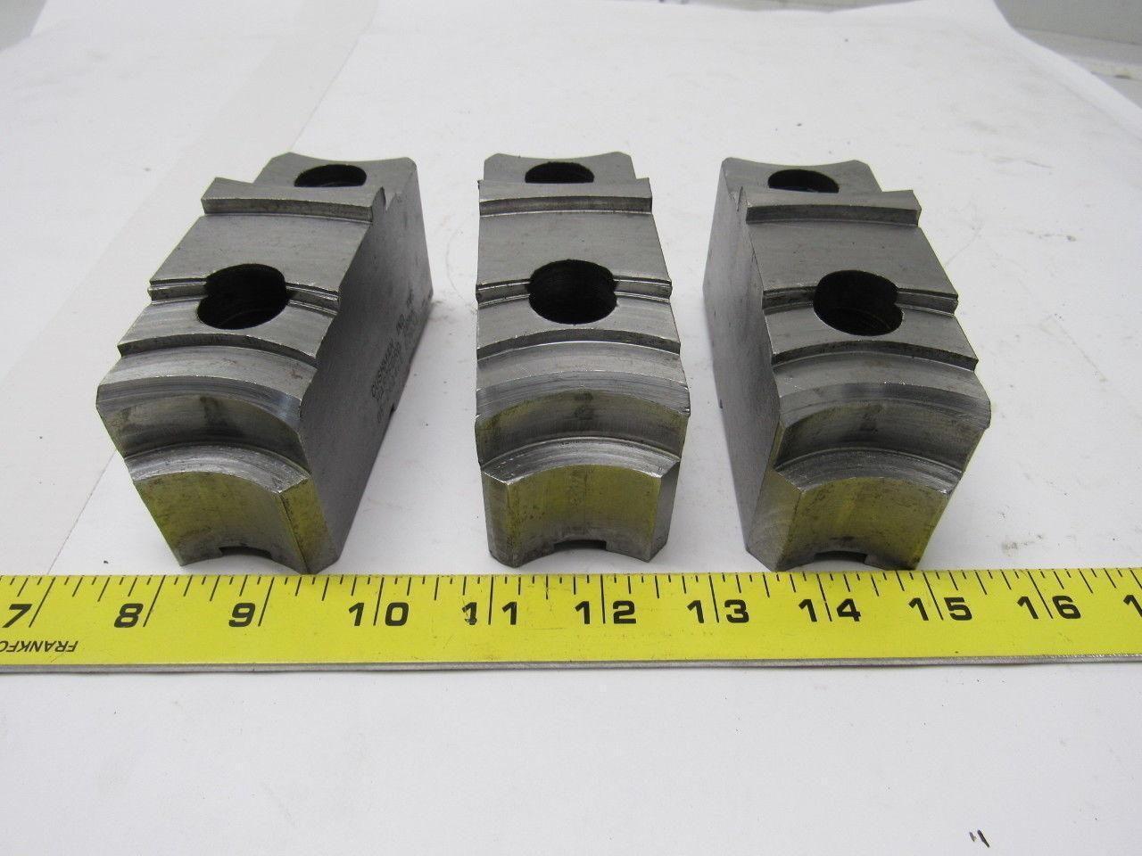 Cushman 05-201466 Lathe Chuck Jaws Pointed 4-7/8" X 2-5/16" X 1-3/4" Lot Of 3