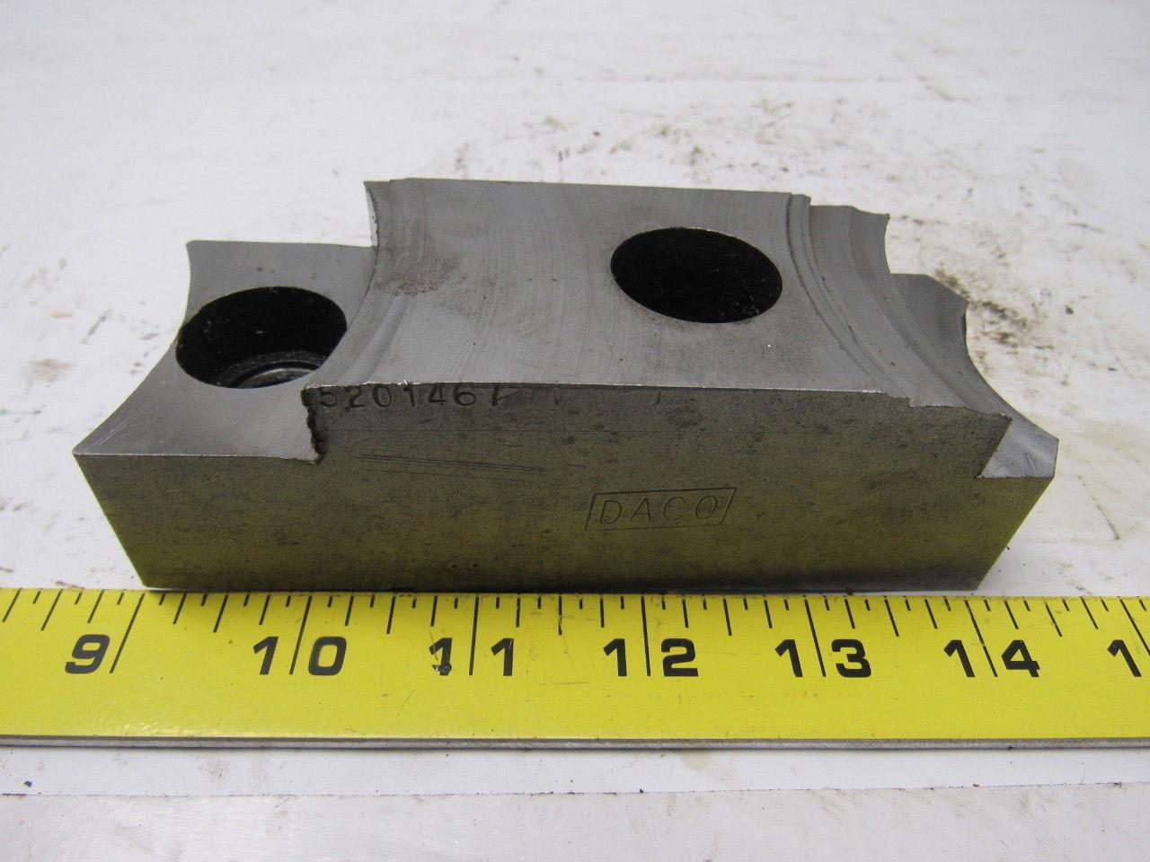 Daco 05-201467 Lathe Chuck Jaws Pointed 5-3/8" X 1-5/8" X 1-3/4" Lot Of 3