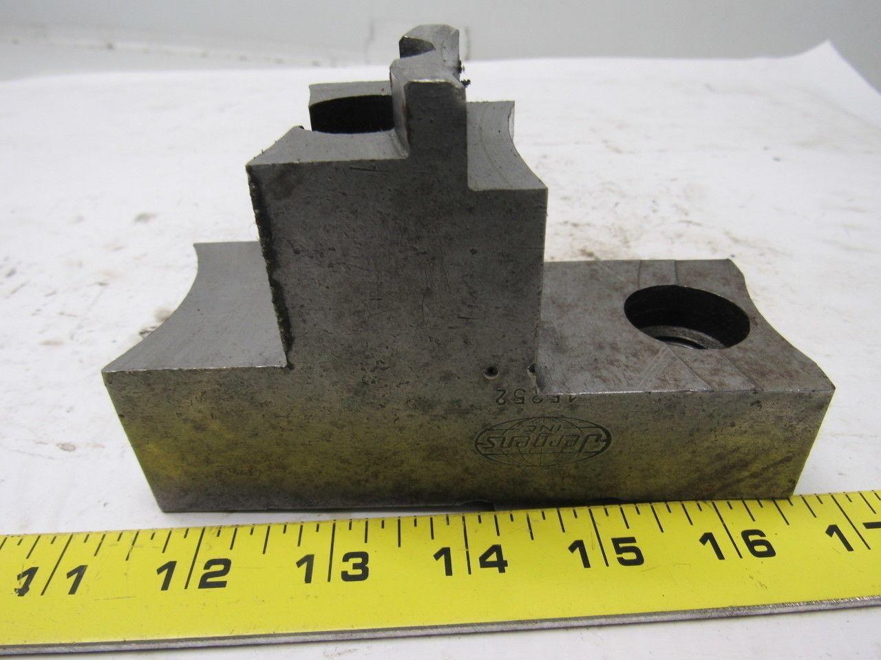 Jergens 15252 Lathe Chuck Top Jaws Pointed 5-1/4" X 3-1/4" X 2" Lot Of 3