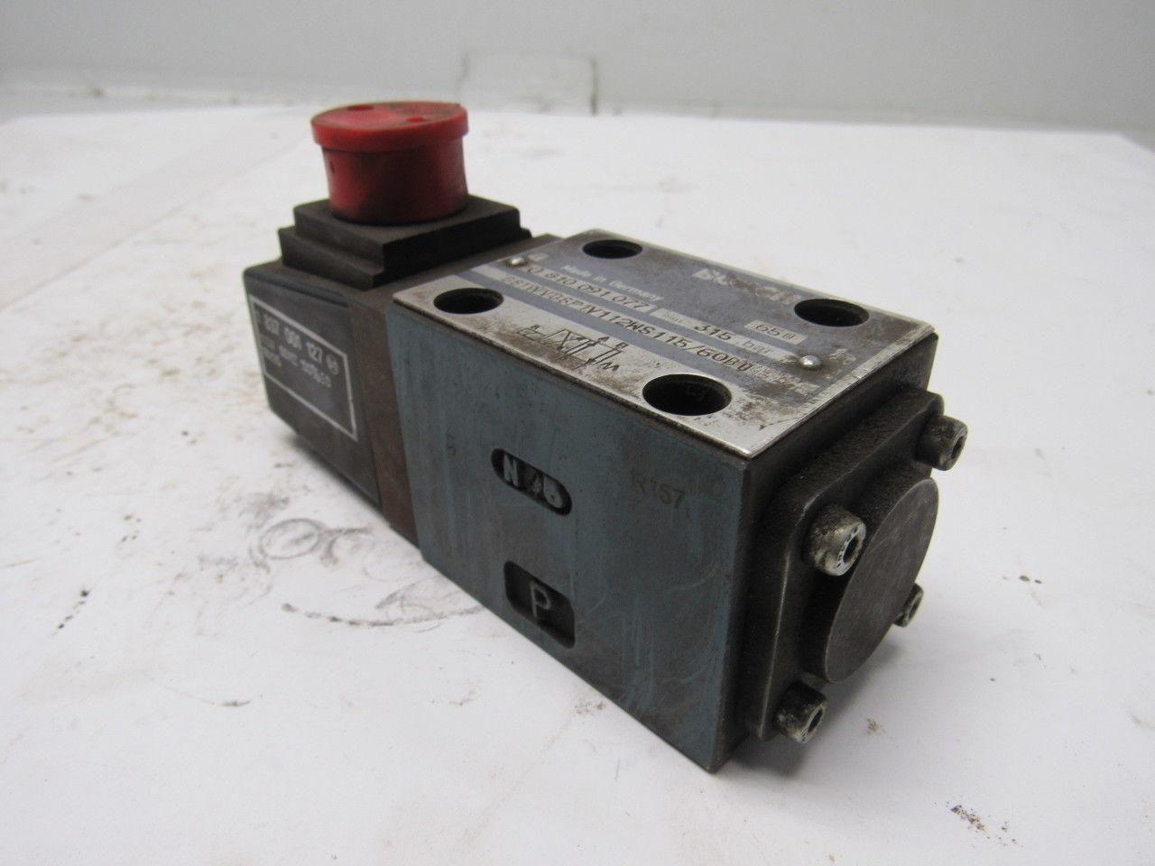 Bosch 081WV06P1V112WS115/60B0 115V/60Hz 4 Way Solenoid Valve