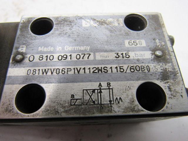 Bosch 081WV06P1V112WS115/60B0 115V/60Hz 4 Way Solenoid Valve