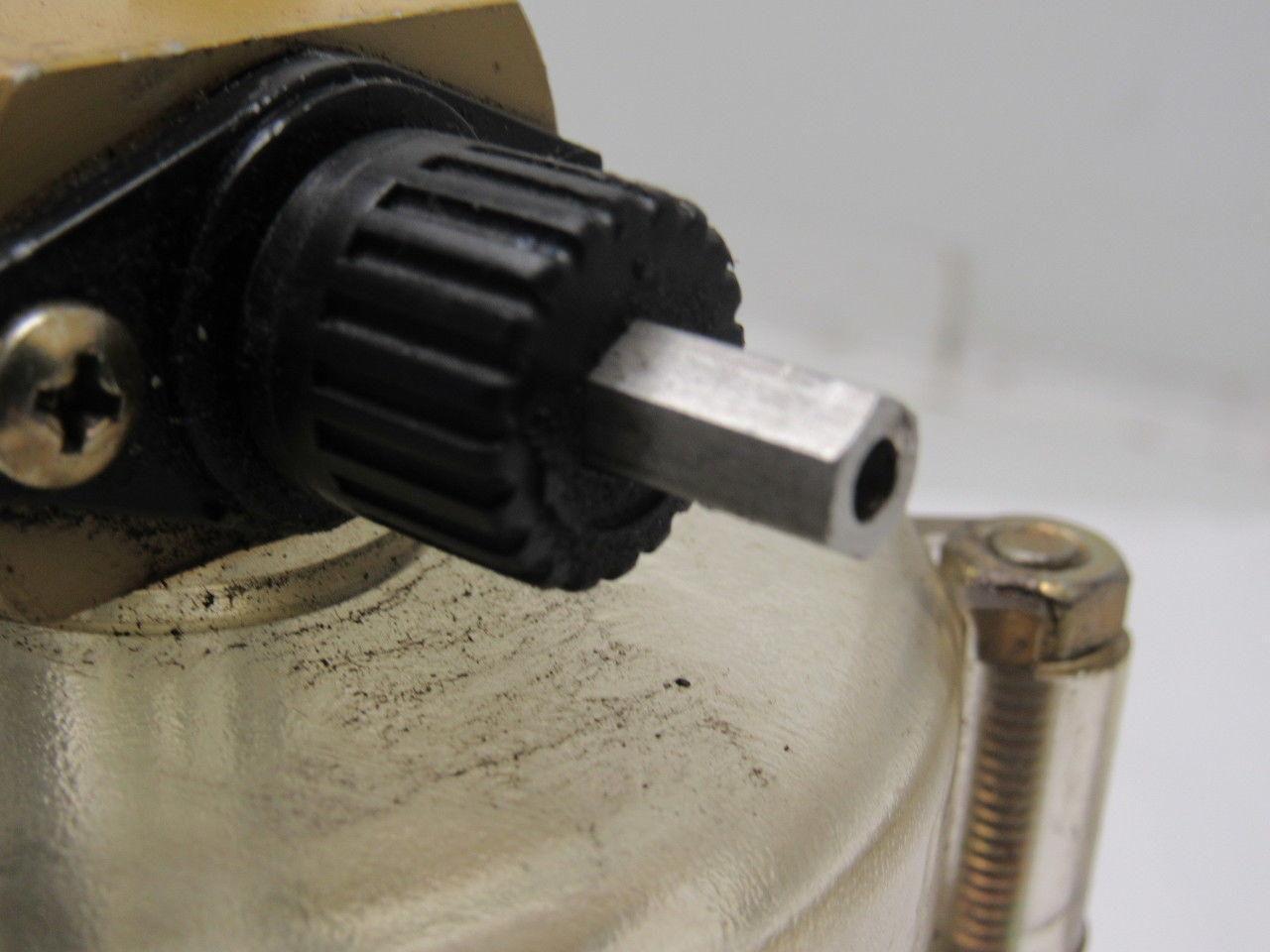 Master Pneumatic A6404 Single Point Lubricator 1/2" NPT Ports