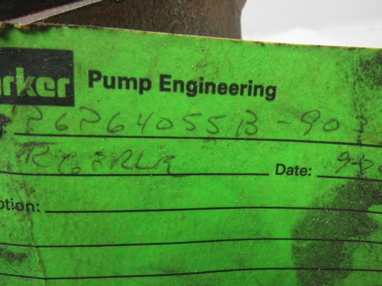 PARKER COMMERCIAL PGP 640 55B 903 Heavy Cast Iron Hydraulic Pump See Specs