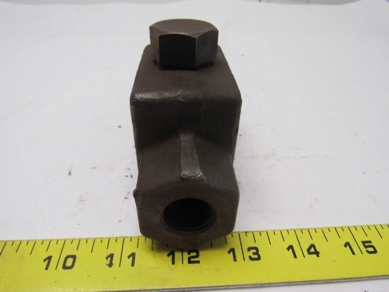 Deltrol Auto-Ponents CT-500-S In Line Flow Control Valve 1/2" NPT