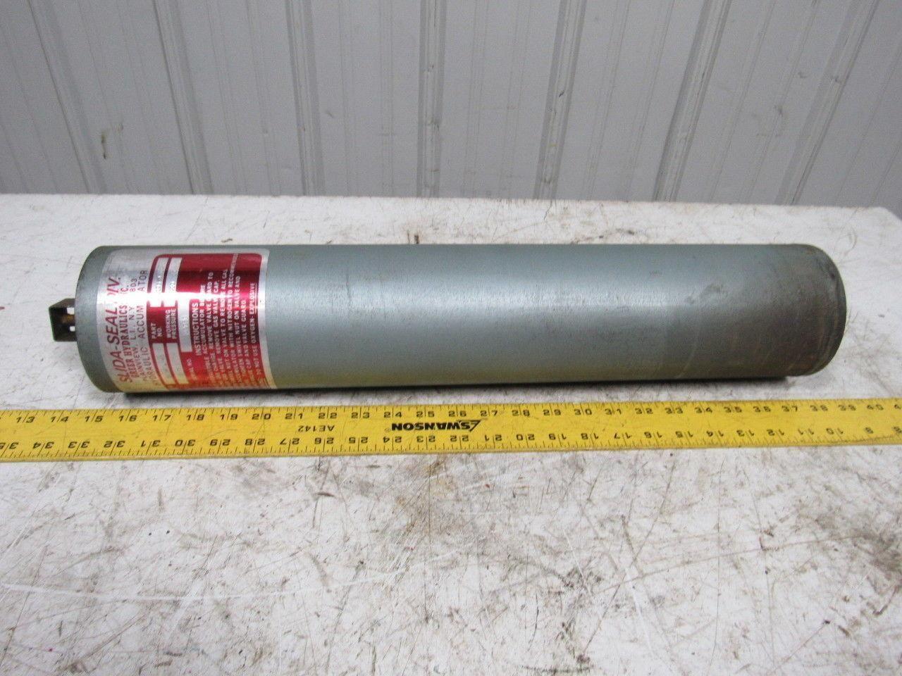 Greer Hydraulics 1193-1200 50L-4.5-1 Hydraulic Accumulator 1 Gallon WP 500 psi
