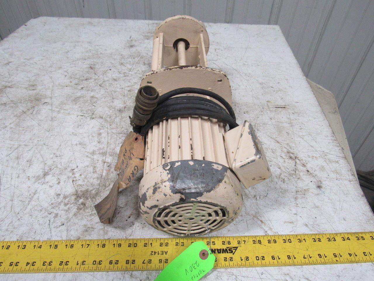 Graymills 3/4HP 220/460V Submersible Centrifugal Coolant Pump 2850/3400 RPM