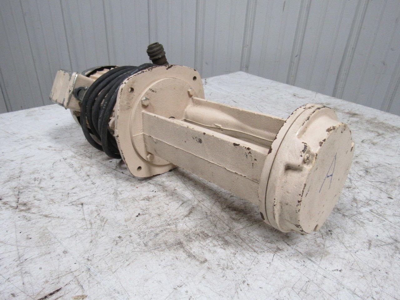 Graymills 3/4HP 220/460V Submersible Centrifugal Coolant Pump 2850/3400 RPM