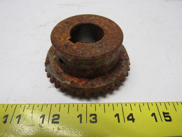 Browning YSB12F36-20X1 Steel Bevel Gear 12" Pitch 20° Pressure Angle Ratio: 2: