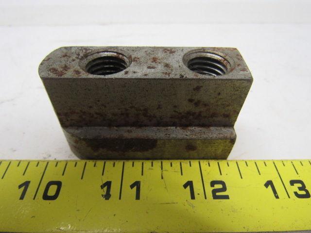 Huron HO1MA12JN Lathe Chuck Jaw Nut 2-1/2" X 1-1/4" X 1-1/8" Lot of 3