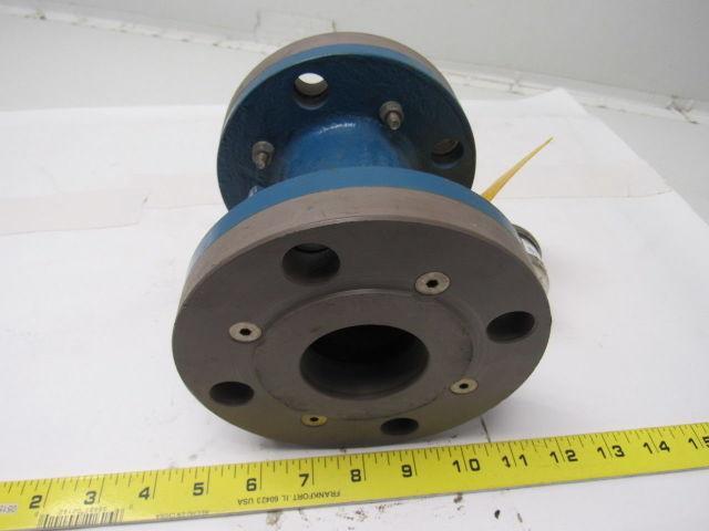 Ronningen Petter 6" Flange Bladder Coupling 0-200 PSI 3-1/2" Hole Centers
