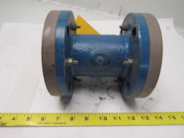 Ronningen Petter 6" Flange Bladder Coupling 0-200 PSI 3-1/2" Hole Centers