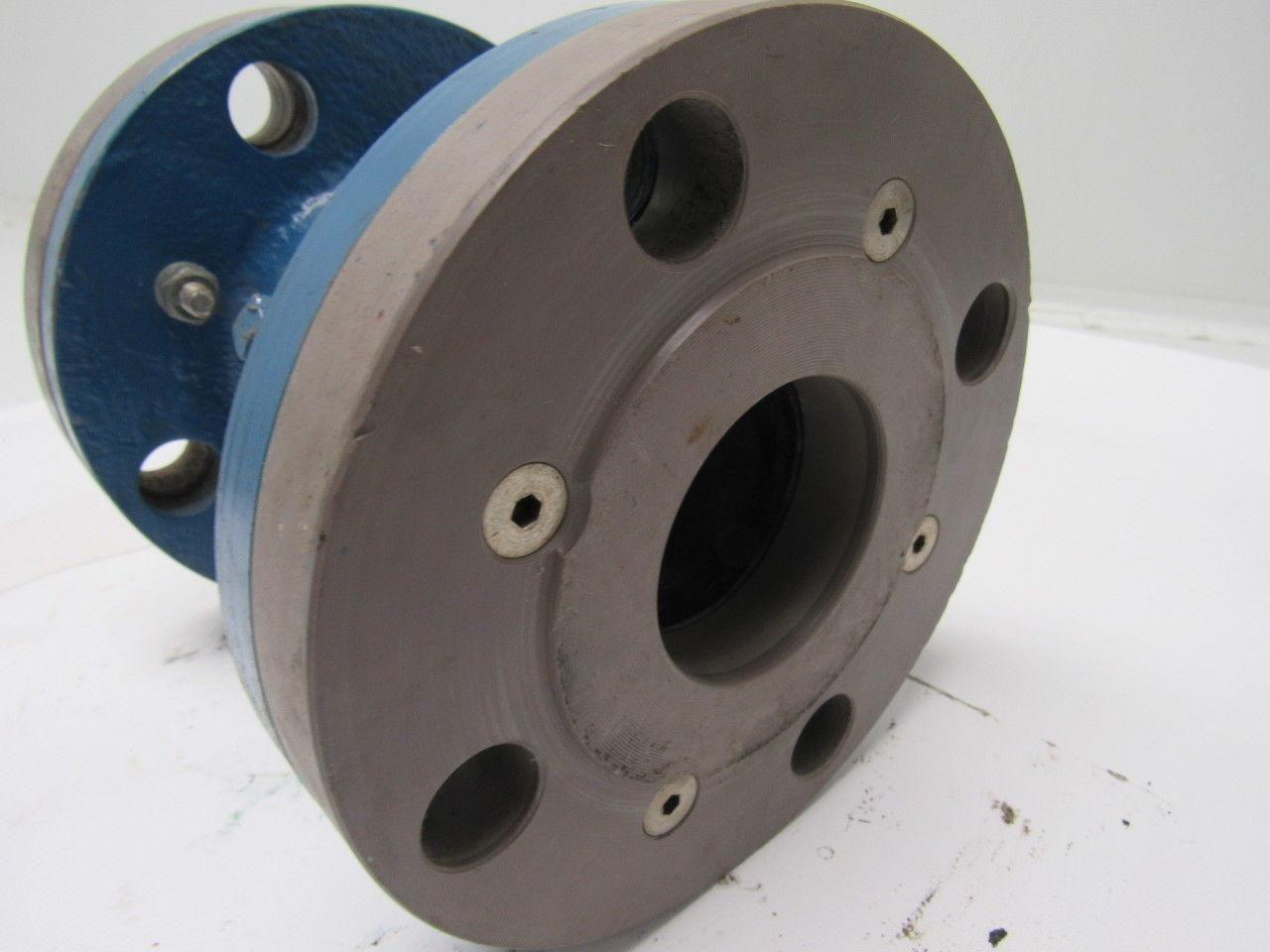 Ronningen Petter 6" Flange Bladder Coupling 0-200 PSI 3-1/2" Hole Centers