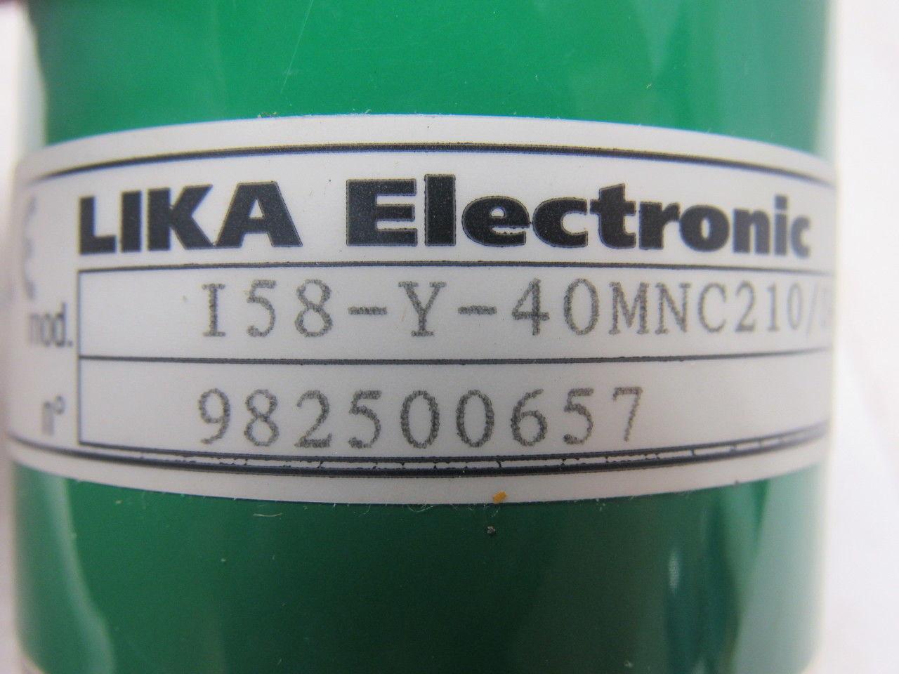 LIKA 158-Y-40MNC210/S425 Incremental Rotary Encoder