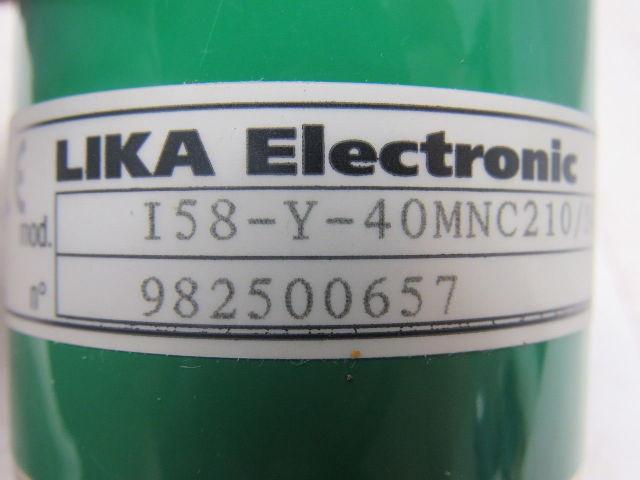 LIKA 158-Y-40MNC210/S425 Incremental Rotary Encoder