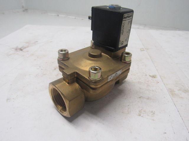 Burkert 5281 A 25 2/2-way Solenoid Valve W/Servo-Diaphragm