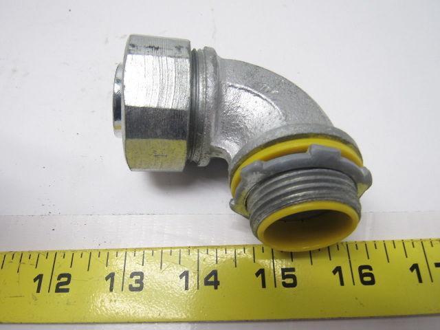 Crouse Hinds Co LBT1009 1" 90° Male Flexible Conduit Connector Box of 10