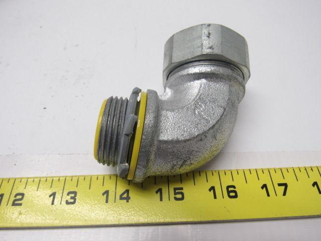 Crouse Hinds Co LBT1009 1" 90° Male Flexible Conduit Connector Box of 10