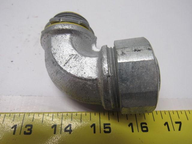 Crouse Hinds Co LBT1009 1" 90° Male Flexible Conduit Connector Box of 10