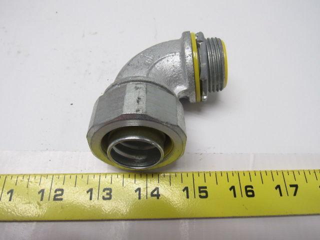 Crouse Hinds Co LBT1009 1" 90° Male Flexible Conduit Connector Box of 10