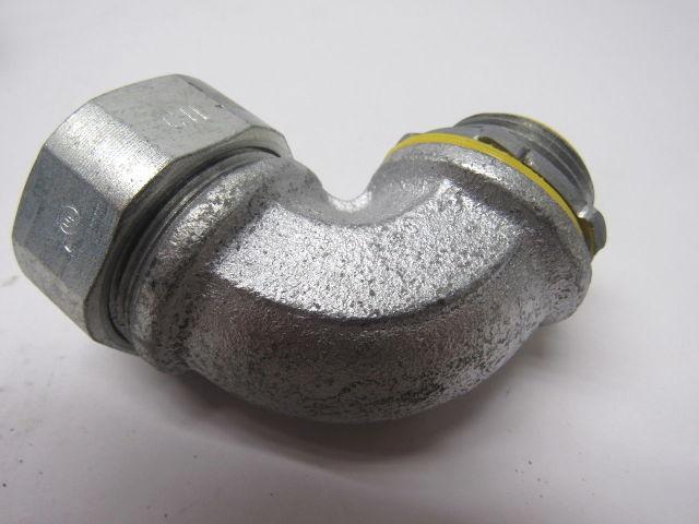 Crouse Hinds Co LBT1009 1" 90° Male Flexible Conduit Connector Box of 10