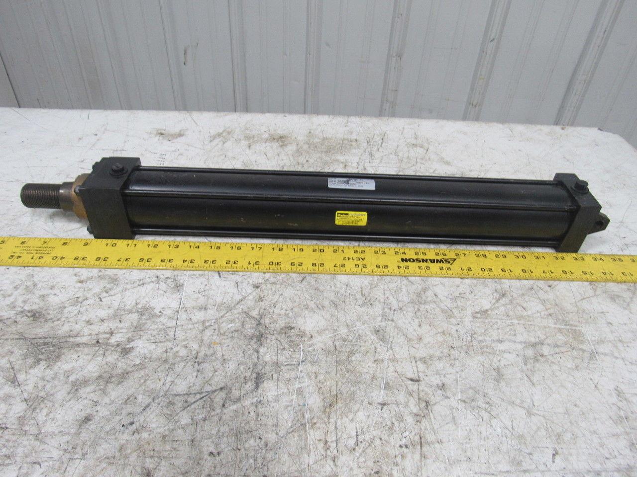 Parker BB3LLUS24 3L 3" Bore 20" Stroke 1-1/4"-12 Rod Hydraulic Cylinder