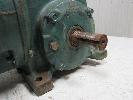 Dodge Reliance 56WM16A Gearmotor 50:1 Reducer 3/4Hp 230/460V 3PH 56C Dual Output