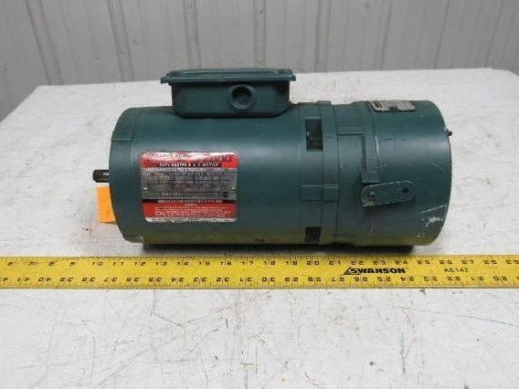 Reliance P56H3430U-YX 1/2 Hp. 1725 RPM 60 Hz. 5/8" Shaft Motor 208/230V W/Brake