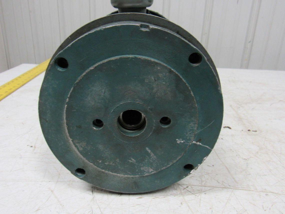 Reliance B77S377OM Type P Brake Motor 3/4 Hp. 1725 RPM 230/460V 60Hz Spline Gear
