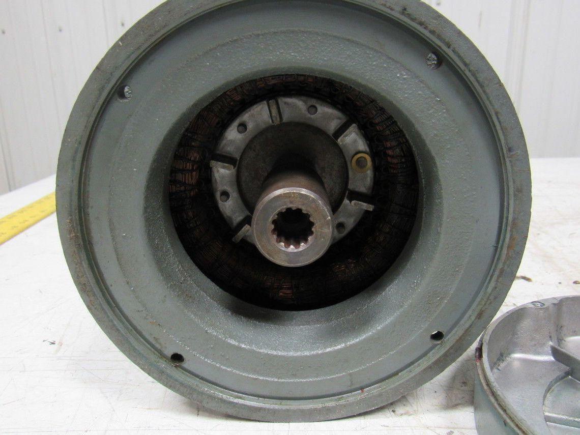 Reliance B77S377OM Type P Brake Motor 3/4 Hp. 1725 RPM 230/460V 60Hz Spline Gear