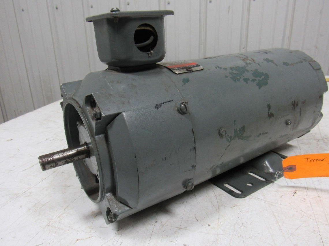Reliance T56H1033N-SG Type TPR 180 VDC 1 HP 1750 RPM 5/8" Dbl Shaft Motor