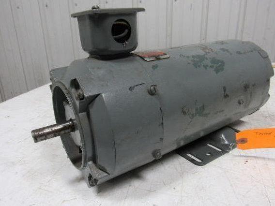 Reliance T56H1033N-SG Type TPR 180 VDC 1 HP 1750 RPM 5/8" Dbl Shaft Motor