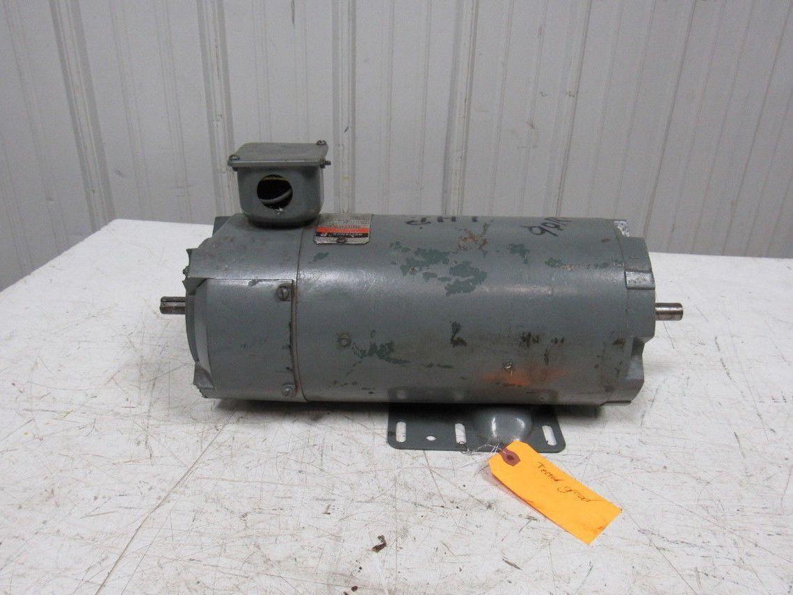 Reliance T56H1033N-SG Type TPR 180 VDC 1 HP 1750 RPM 5/8" Dbl Shaft Motor