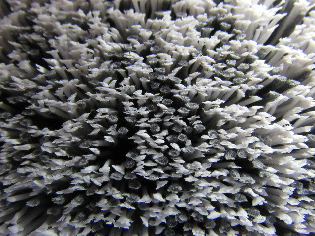 Danline 12" OD X 18" Industrial Wide Face Metal Burnishing Brush