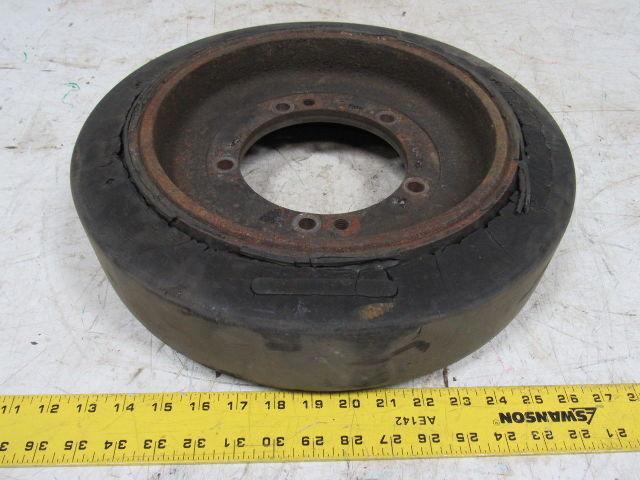 16 X 4 x 11-1/4 Forklift Tire Wheel 7-1/2" Center Hole 5 Bolt Lot of 2