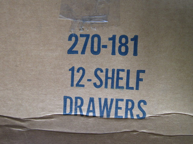 Edsal 270-181 Steel Industrial Shelf Drawers 5-9/16"Wx18"D Box of 12