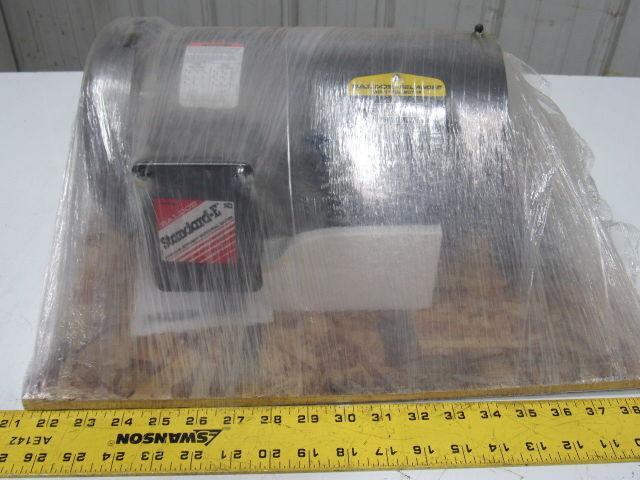 Baldor VM3610 3 HP 3 PH 208-230/460 V 3450 RPM Electric Motor NEW!