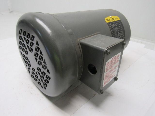 Baldor 273747 2 HP 3 PH 208-230/460 V 1725 RPM Electric Motor NEW!