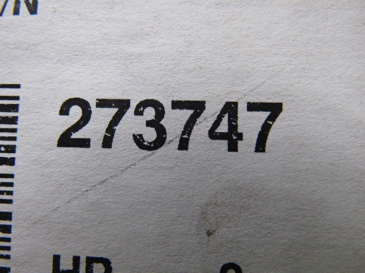 Baldor 273747 2 HP 3 PH 208-230/460 V 1725 RPM Electric Motor NEW!