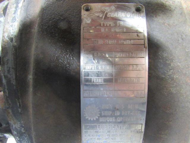 Louis Allis 0-267050 3 HP 1740 RPM 20.9 Ratio 84 Output RPM Electric Gearmotor