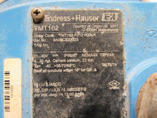 Endress Hauser TMT162-F2121KBKA Digital Temperature Field Transmitter
