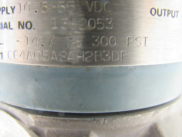 Rosemount 3051CG4A05A2AH2B3DF Pressure Transmitter Assembly 6" I.D.