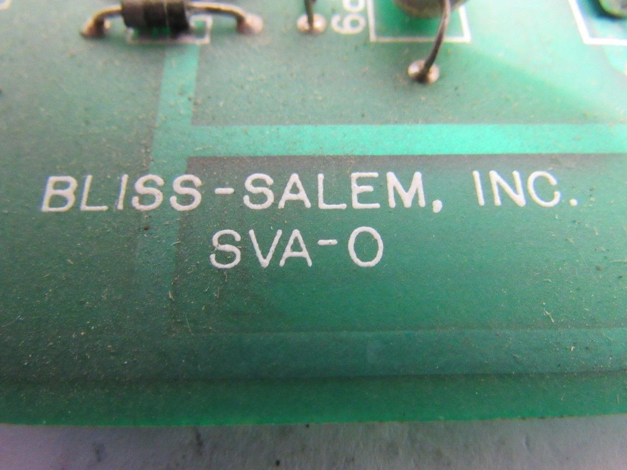 Bliss-Salem SVA-O Computer Printed Circuit Board Card Repaired