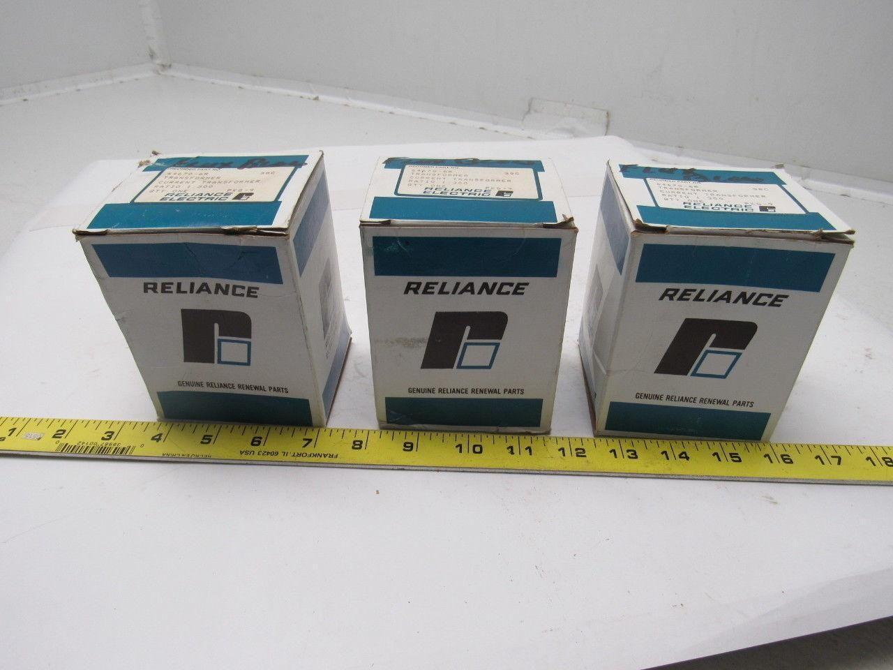 RELIANCE ELECTRIC 64670-6R 300:1 Current Transformer NIB Lot of 3