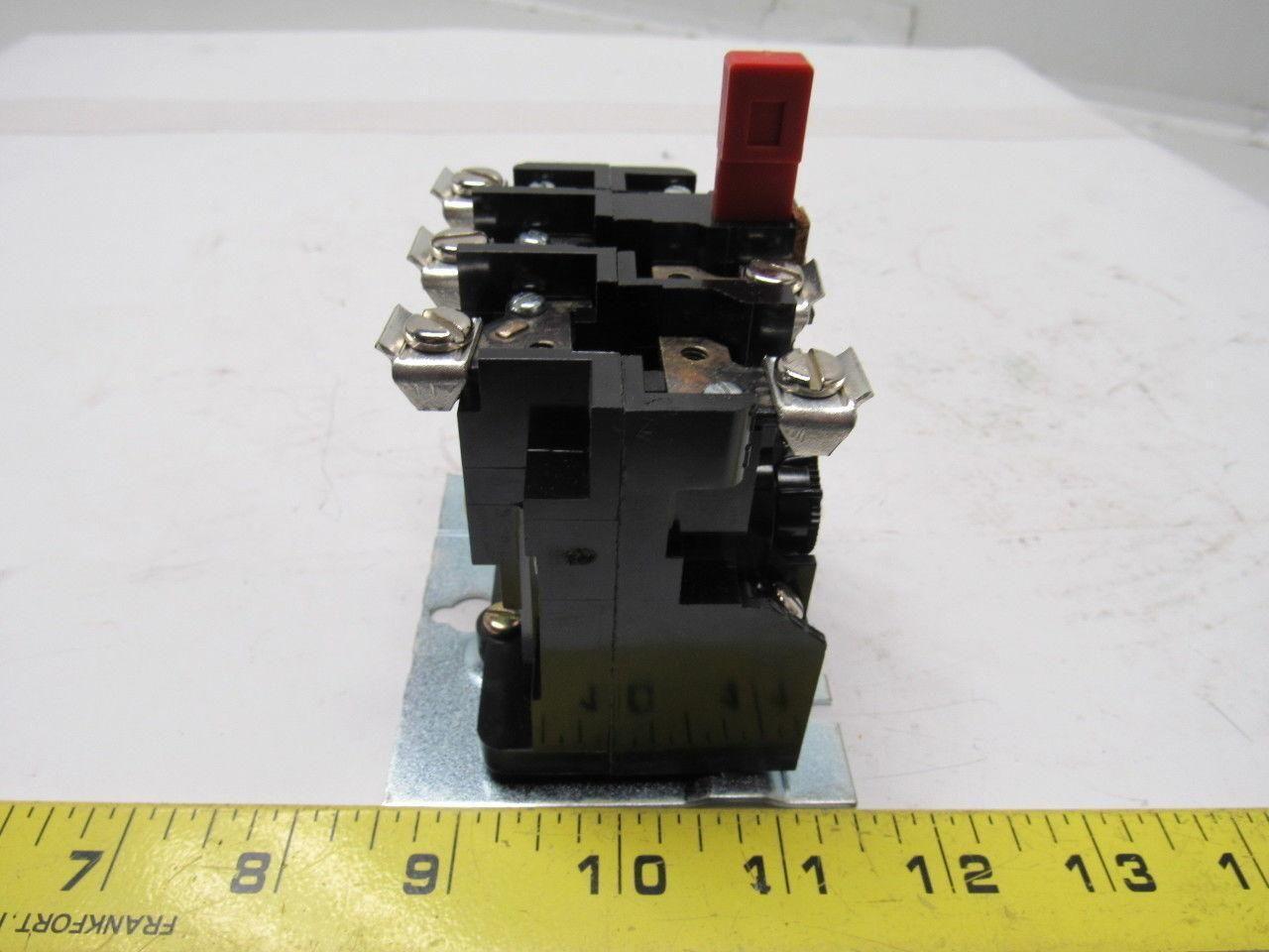 RELIANCE 704263-R AN13P J Thermal Overload Relay 3 Pole NEMA 1 Non Compensated