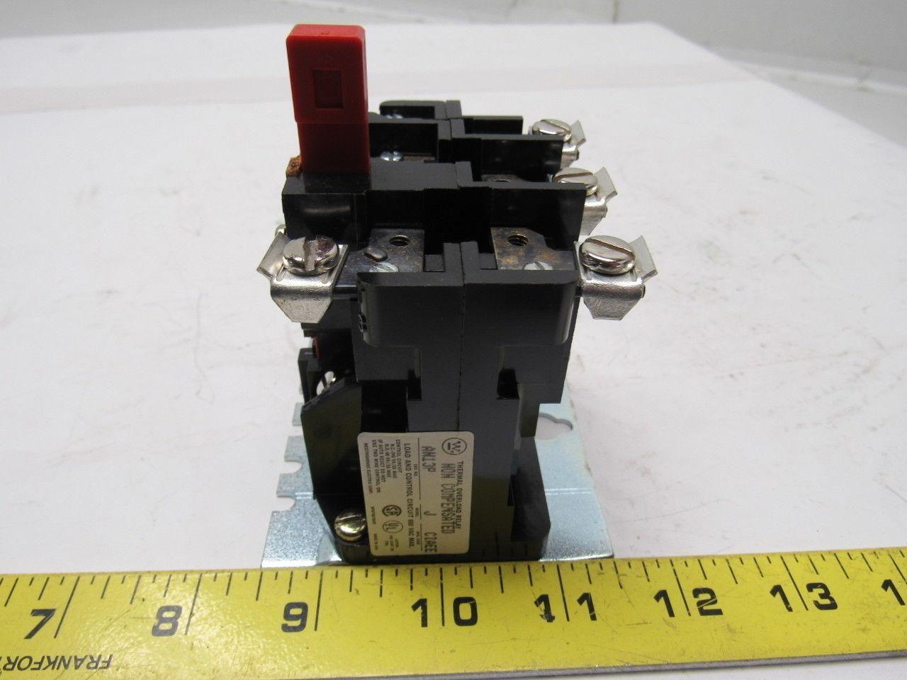 RELIANCE 704263-R AN13P J Thermal Overload Relay 3 Pole NEMA 1 Non Compensated